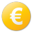 currency, euro, yellow 